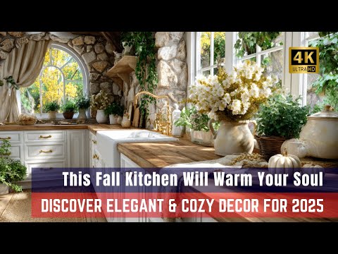 🎃 Cozy Fall Kitchen Decor Ideas 🍂 | Warm & Inviting Autumn Touches for 2025