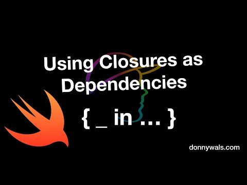Using Closures as Dependencies