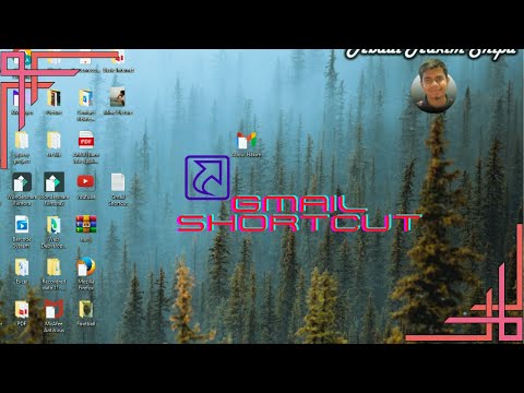 How to create Gmail shortcut in windows 10 || Gmail shortcut on desktop || Gmail Shortcut