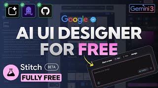 Google Stitch 2.0: A Fully Free AI Coding Agent from Google Just Dropped