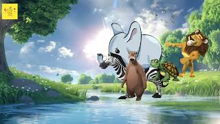 The Jungle King’s Wise Lesson #KidsStory #MoralStories #FablesForKids #AnimatedStories #junglebook