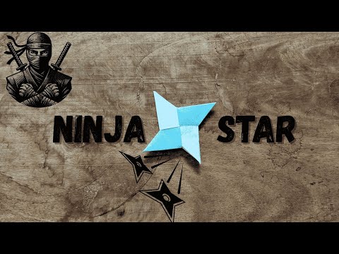 ⭐ How to Make an Origami Ninja Star | Easy Shuriken Tutorial ⭐