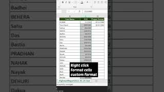 Why manual change of date format #date #dateformat #excel #excelshortsvideo #exceltips