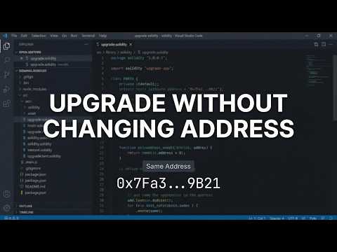 Upgrade Smart Contracts Without Changing the Address (Proxy Pattern)