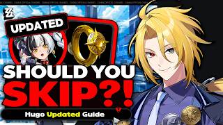 IS HE BAIT?! The BEST UPDATED Guide to Hugo (Teams/Disk/W-Engine) - Zenless Zone Zero