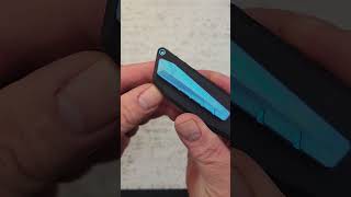 EOS Blue Accents Auto Harpoon OTF Knife – Bold Design, Precision Performance