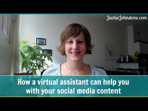 How can a VA can help with your social media content?