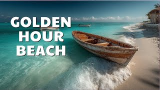 Golden Hour Beach 🌅 Chillout Lounge Music & Sunset Vibes for Pure Serenity