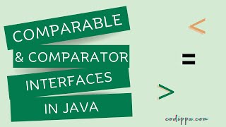 Comparable & Comparator interfaces in java Part 1 | Sort array & list of objects with Comparable
