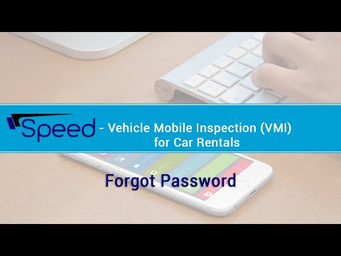Forgot Password | Vehicle mobile Inspection (VMI) | Speed Auto Systems