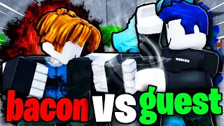 GUEST Abuses BROKEN SHINJI Combos To COOK SALTY Players..💀 | Legends Battlegrounds