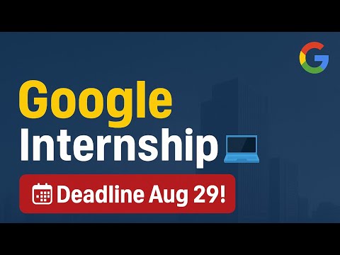 Don’t Miss Google Internship 😍 | Apply Now!#google #googlehiring #googleinternship #internship