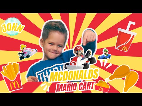 McDonalds Mario Kart 8 Deluxe Ich suche alle Spielzeuge!