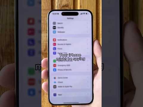 Your iPhone Might Be Spying on You — Here’s How to Check It! #Shorts