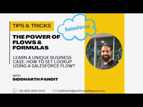 Set lookup fields using flows | The Power of Flows & Formulas