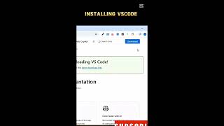How to install VS Code Studio || @code95c ||