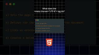 HTML Mastery Quiz! Can You Solve These?  #WebDev #HTML #WebDevelopment #CodingQuiz #devforall