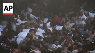 Four Palestinians die after hundreds storm into a UN food warehouse in Gaza