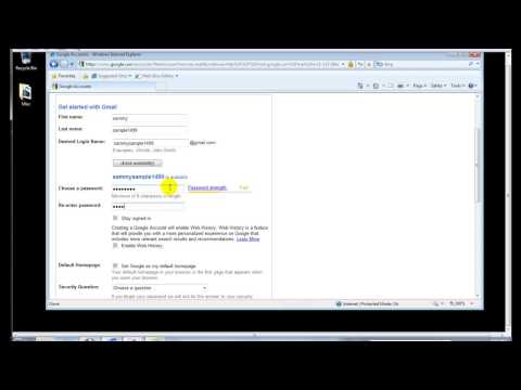How to create a free Google GMail email account