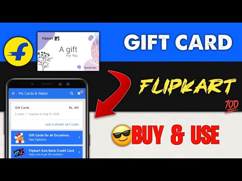 How to BUY & USE Flipkart Gift Card | Flipkart Gift Card Kaise Use Kare