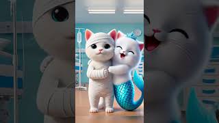 #pawsn #catart #cartoon #catcartoon #funny #funny #cutecat #animalcharacters #cutecatcartoon