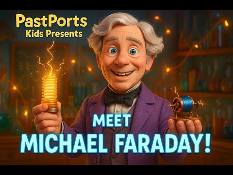 MEET MICHAEL FARADAY! ⚡|  The Boy Who Lit Up Science! |  PastPorts Kids