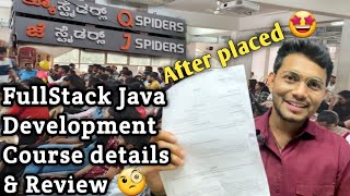 Jspiders Full Stack Development Course | JSpiders Review After getting Placed
