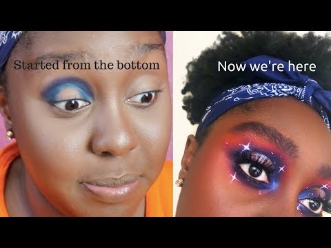 The Process: Galaxy Halo Cut Crease