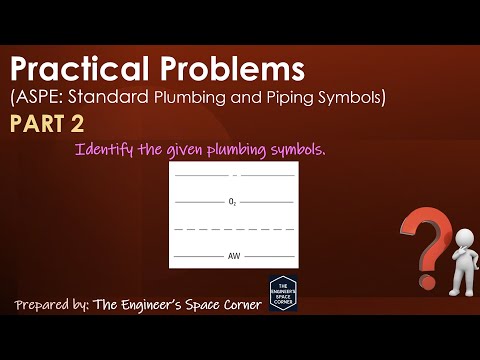 Plumbing and Piping Symbols Part 2 | The Engineer's Space Corner