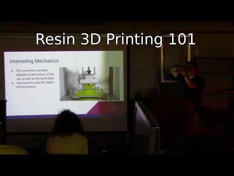 Resin 3D Printing 101 - Demo Night