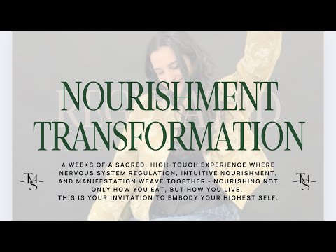 Nourishment Transformation - 4 Week Container