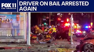 Driver arrested after two fatal crashes