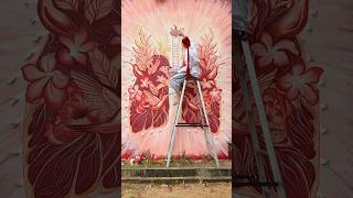 Transforming Empty Walls into Soulful Stories @MuralWall  #mural #graffitiart #muralwork