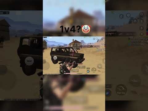 1v4 ?? 🤡🤡. #bgmihighlights #1v4 #bgmi #pubgmobile #bgmishorts #youtubeshorts