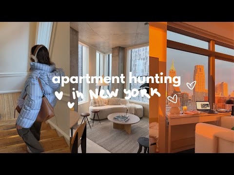 nyc apartment hunting vlog | $10k budget | 8 apt tours & tips