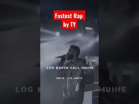 Fast rap by Talha Younas 1 Fastest rap 1 #youngstunners #shorts #viral #rap