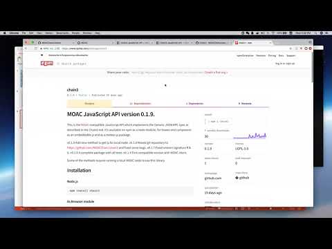 Tutorial - Using chain3 for MOAC [ENG lang]