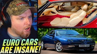 American Reacts to Obscure European Cars That Americans are just learning about..
