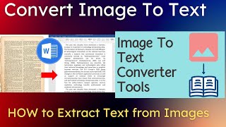 How to Convert Image to Text in Microsoft Word on one Click