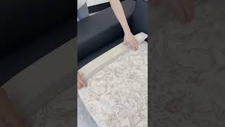 The chenille fabric sofa cover is very comfortable! The bottom is non-slip. #sofacover #sofadecor