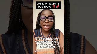 😍Land a Remote Job Now ‼️#workfromanywhere #remotework#remotejobs #remoteworktips#jobsearch  #job