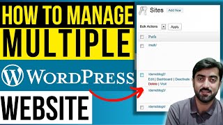 How To Manage Multiple WordPress Websites | WordPress Multisite | Manage Multiple WordPress Sites