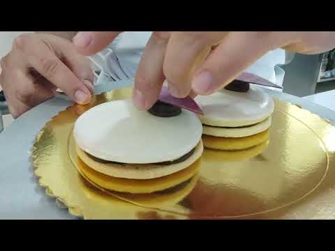 alfajores ganache chocolate