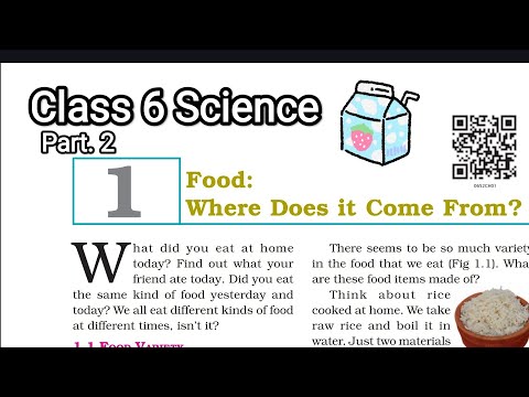 Class 6 Science ch.1 (Food:Where does it come from?) #2 | Hindi & easy explanation | Fluent learning