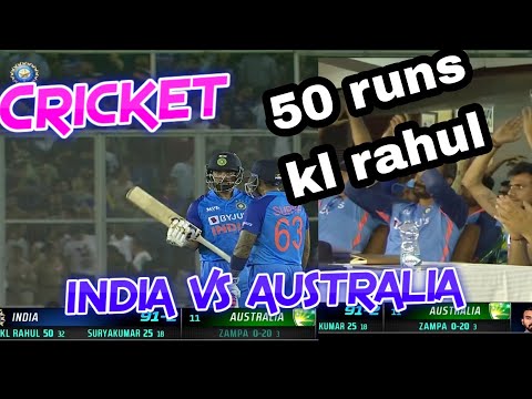 rahul 50 runs against Australia 50 run rahul india vs Australia live match today big moment in india
