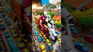 💥  Technology oriented robots 🥰  The Avengers ✅ # shorts #marvel #avengers #ironman