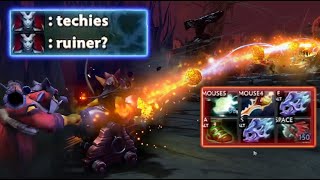 Techies Attack Speed Build Is INSANE!