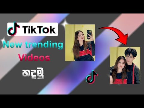Tiktok Trending Video හදමු | Ai boyfriend , girlfriend video effect