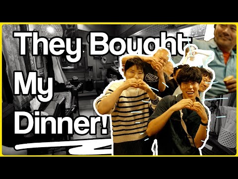 LOCALS BUY ME DINNER IN TOKYO *Extremely Wholesome*
