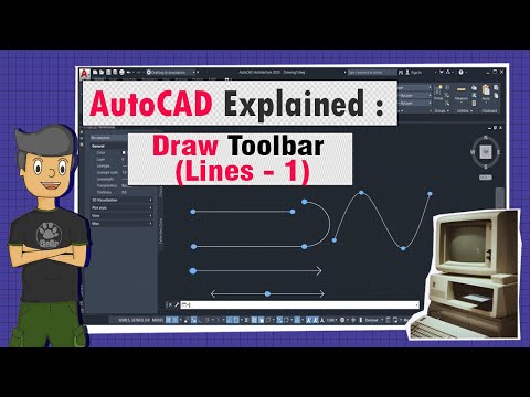 AutoCAD Explained: Draw Toolbar | Line Tools | Part - 1
